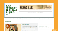 Desktop Screenshot of nickallis.com