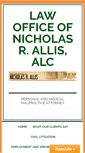 Mobile Screenshot of nickallis.com